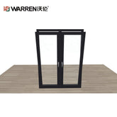 Warren 40x54 Window Hurricane Impact Windows Soundproof Insulation Tempered Glass Aluminum Casement Window